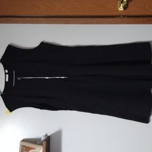 New York+Company Black Sleeveless Dress w Zipper